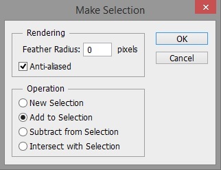 7 - make selection