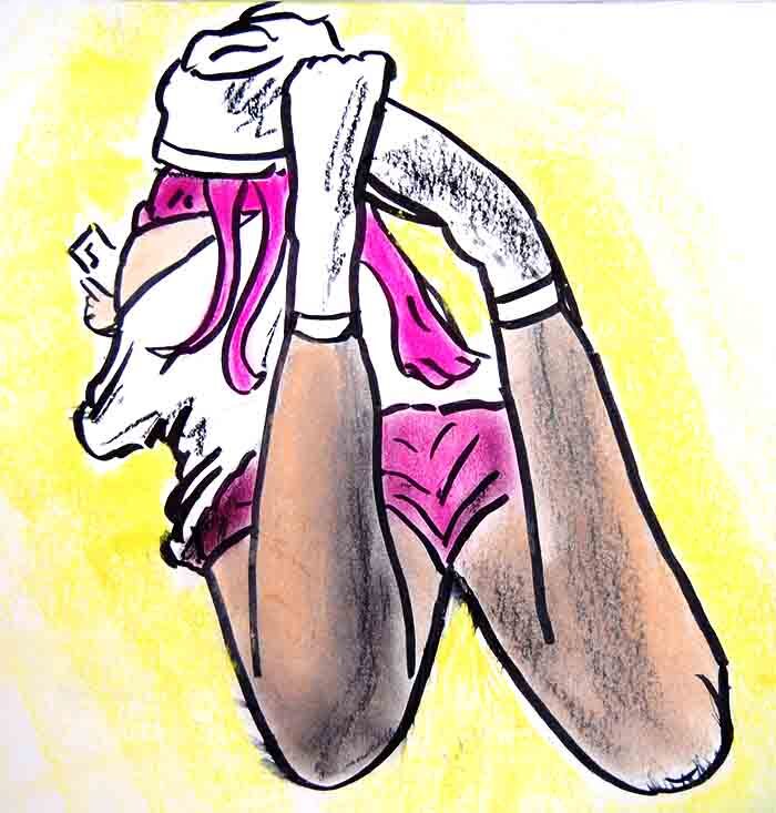 pink girl