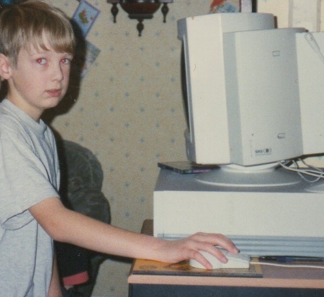 me on computer