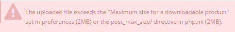 error message 2