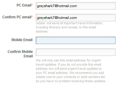 jetstar email 4 times