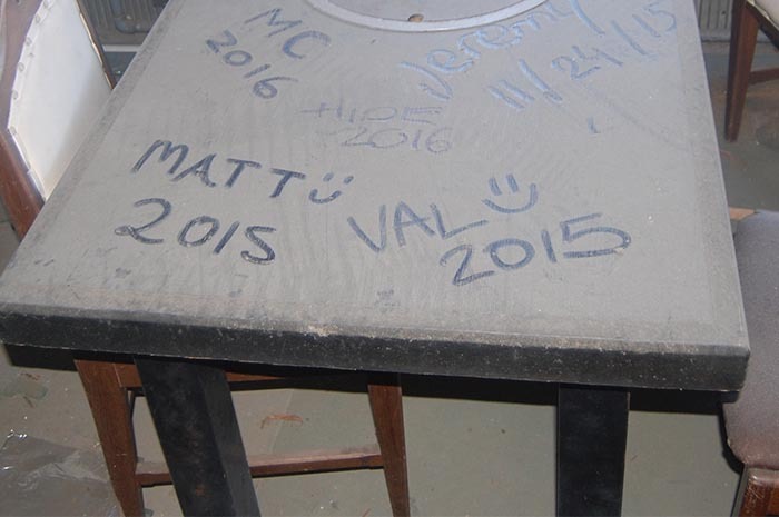 names in dust