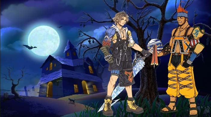 tidus wakka haunted house