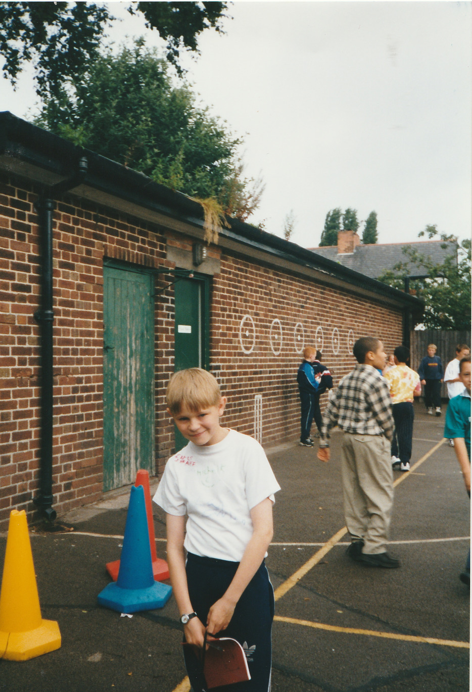 1998 Pauls last day at Birches Green Tom Farmer