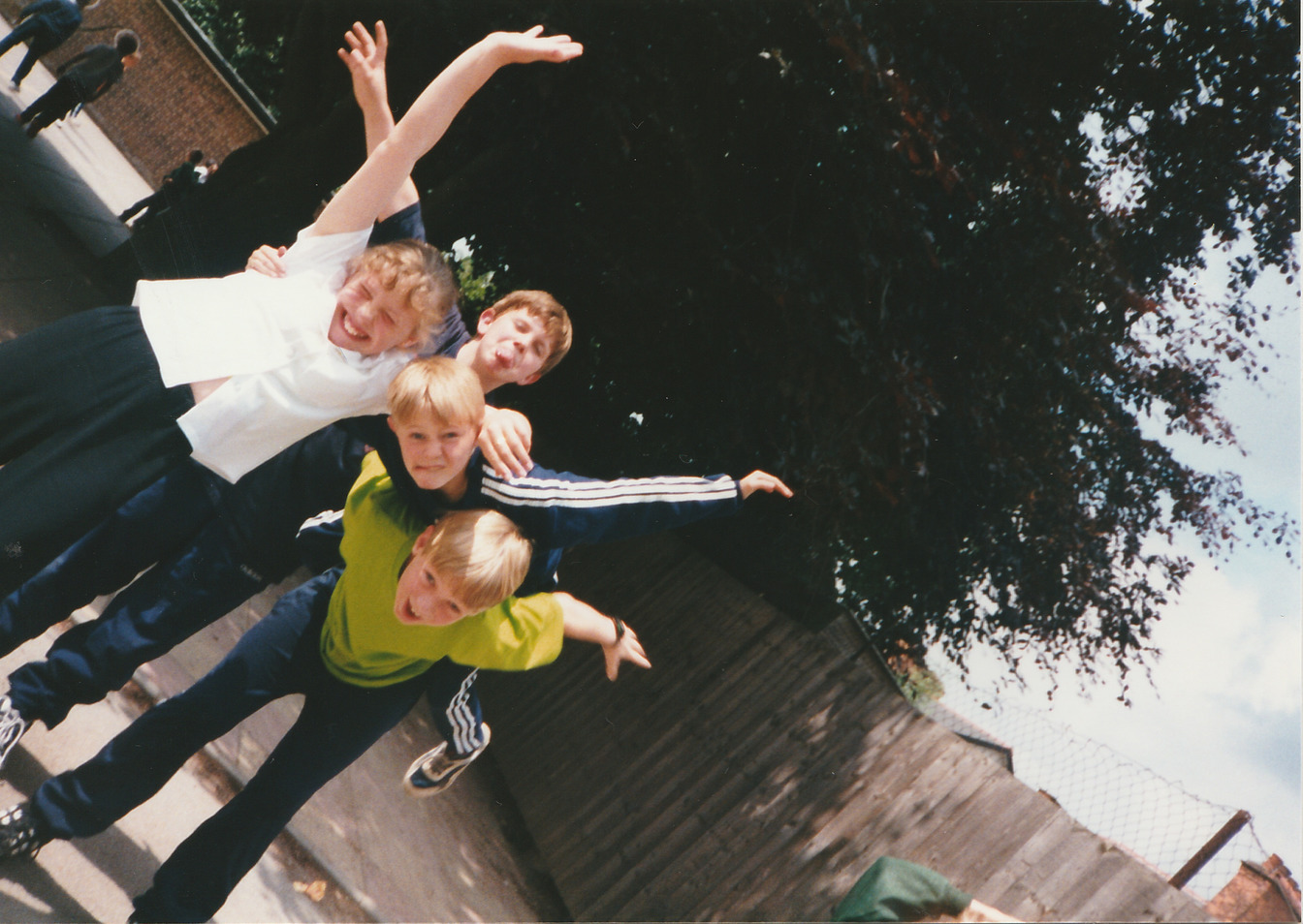 1998 Pauls penultimate day of Birches Green Becky Daniel Tom Paul