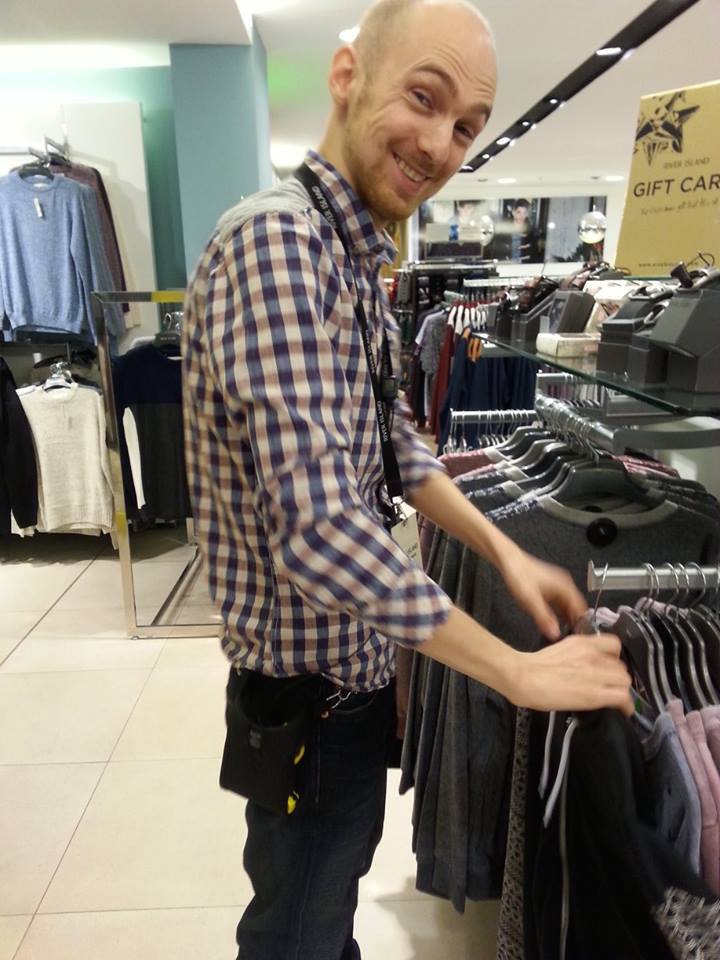 paul jones working at river island